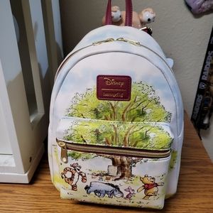 Brand New/ Unused - Winnie The Pooh Sketch Loungefly mini backpack